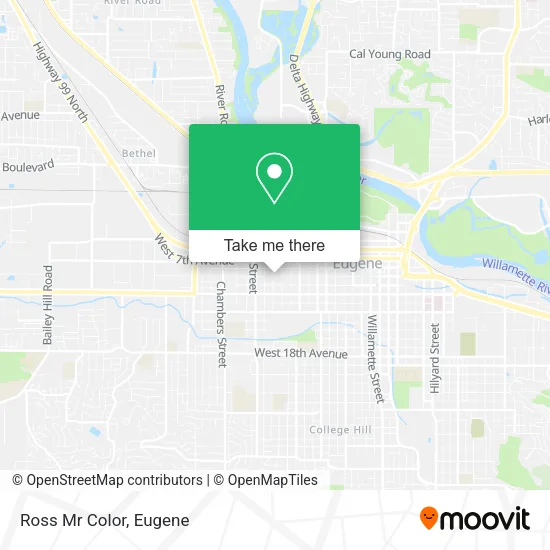 Mapa de Ross Mr Color