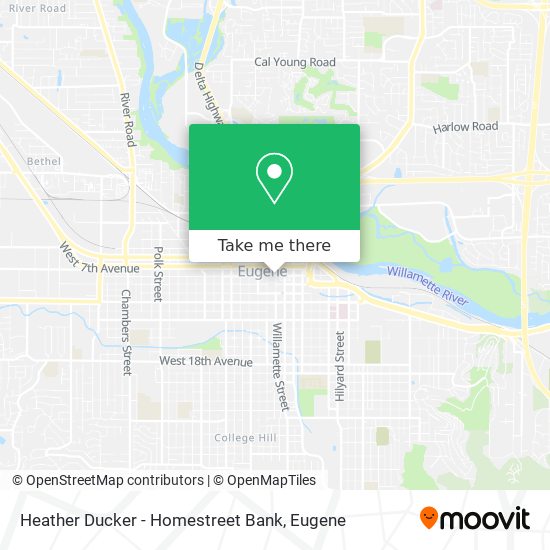 Heather Ducker - Homestreet Bank map