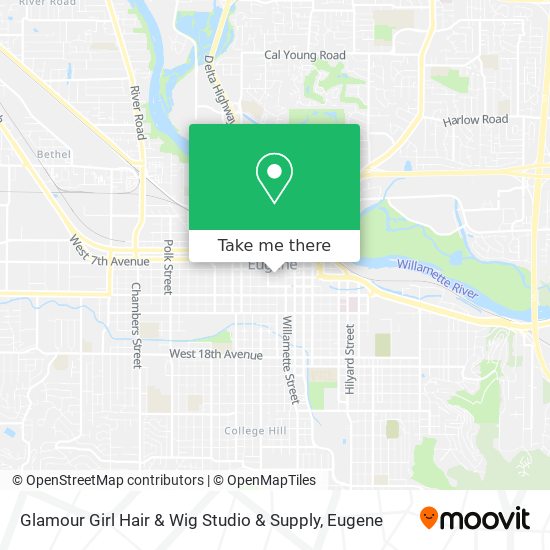 Glamour Girl Hair & Wig Studio & Supply map