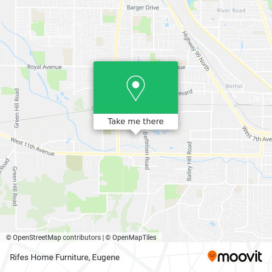 Rifes Home Furniture map