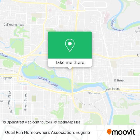 Mapa de Quail Run Homeowners Association