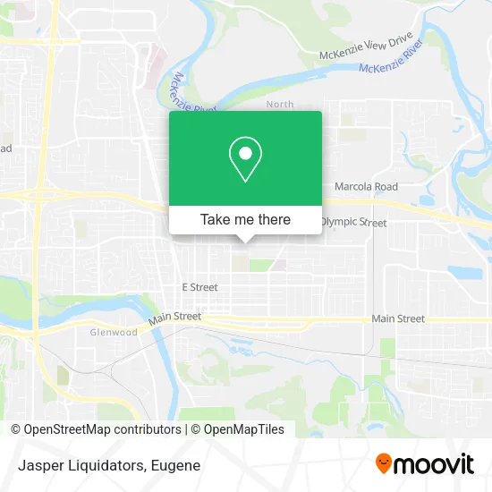 Jasper Liquidators map