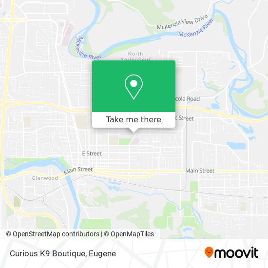 Mapa de Curious K9 Boutique
