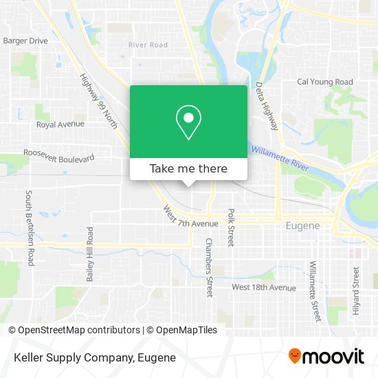 Keller Supply Company map