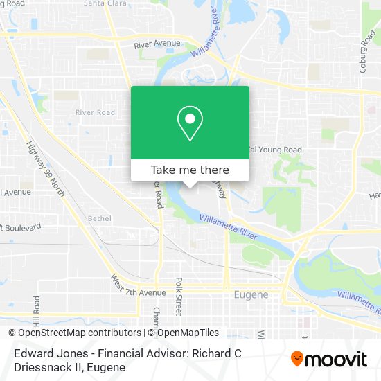 Edward Jones - Financial Advisor: Richard C Driessnack II map