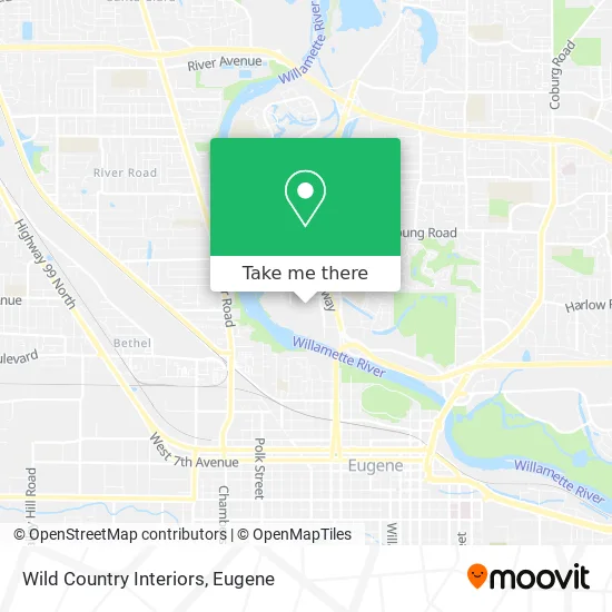 Mapa de Wild Country Interiors