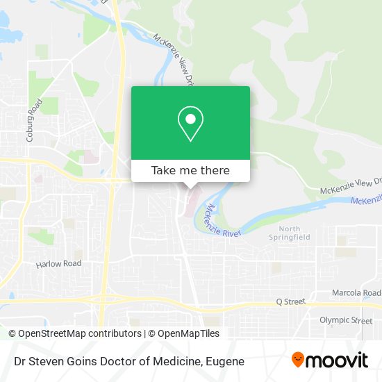 Dr Steven Goins Doctor of Medicine map