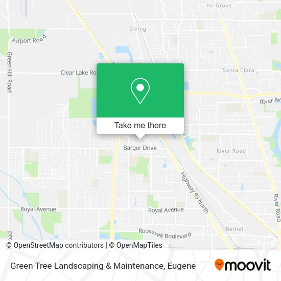 Green Tree Landscaping & Maintenance map