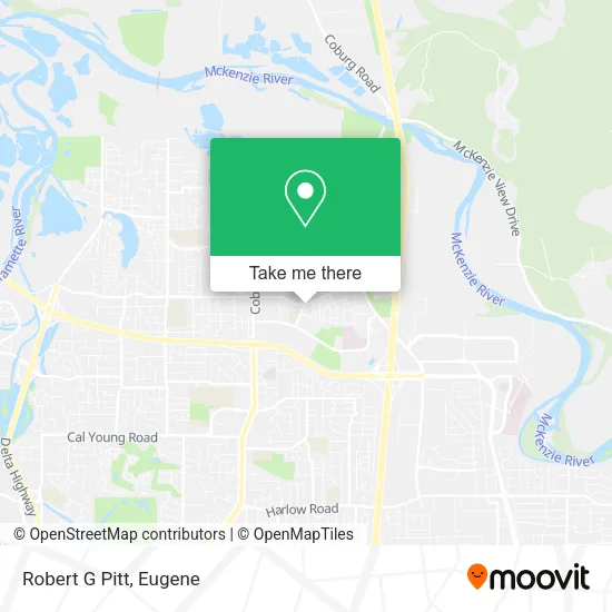 Mapa de Robert G Pitt