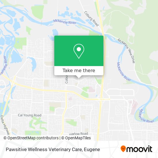 Pawsitive Wellness Veterinary Care map