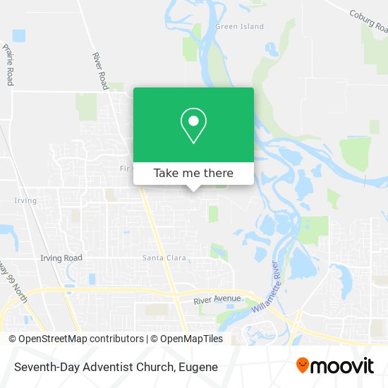 Seventh-Day Adventist Church map