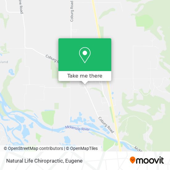 Mapa de Natural Life Chiropractic