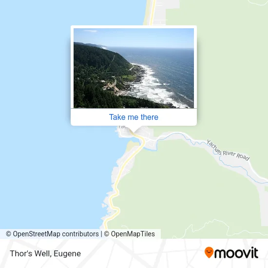 Thor's Well map