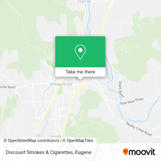 Discount Smokes & Cigarettes map