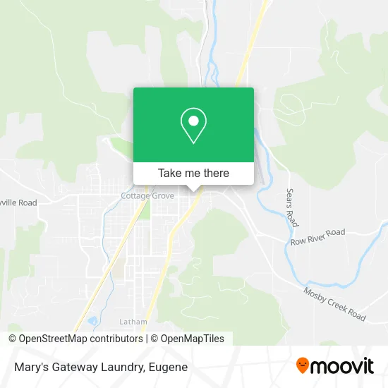 Mary's Gateway Laundry map
