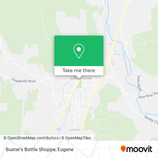 Mapa de Buster's Bottle Shoppe