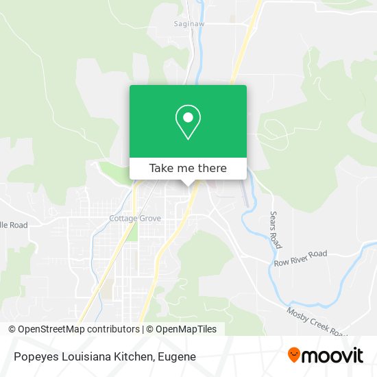 Popeyes Louisiana Kitchen map