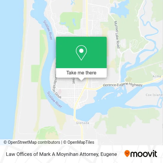 Mapa de Law Offices of Mark A Moynihan Attorney