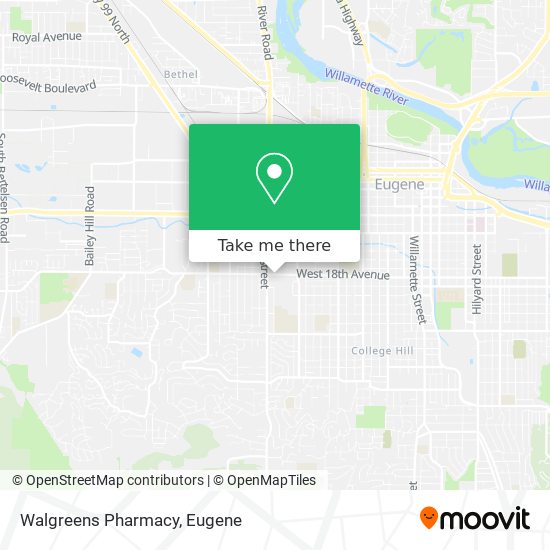 Walgreens Pharmacy map
