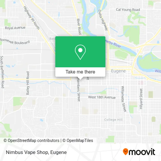Mapa de Nimbus Vape Shop