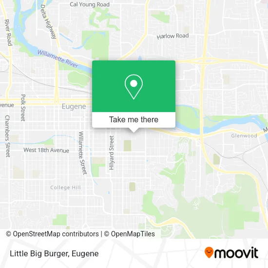 Mapa de Little Big Burger