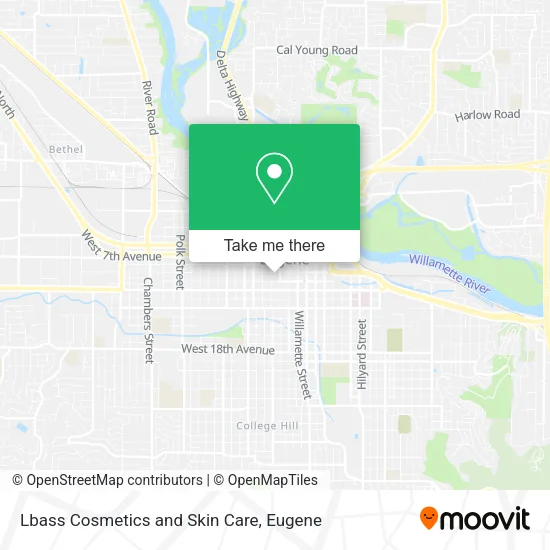 Mapa de Lbass Cosmetics and Skin Care