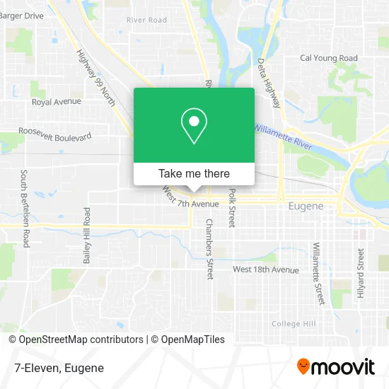 7-Eleven map