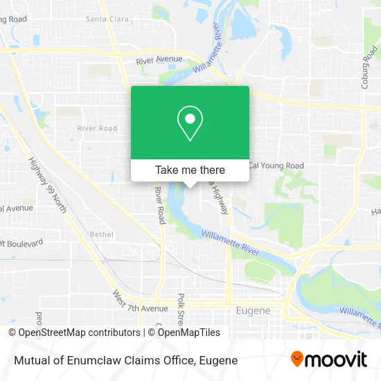 Mapa de Mutual of Enumclaw Claims Office