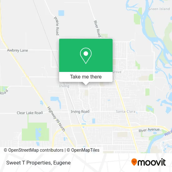 Mapa de Sweet T Properties