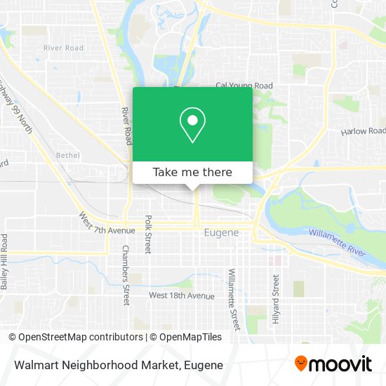 Walmart Neighborhood Market map