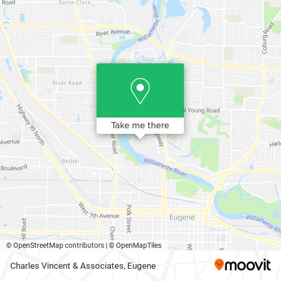 Charles Vincent & Associates map