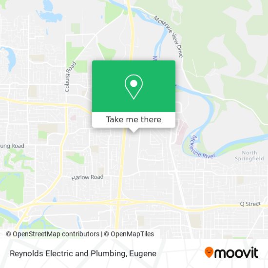 Mapa de Reynolds Electric and Plumbing