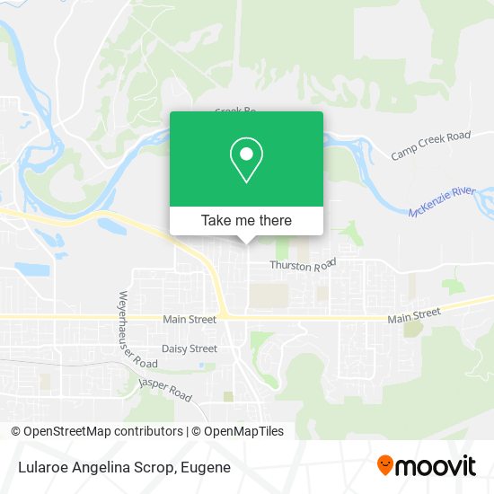 Mapa de Lularoe Angelina Scrop