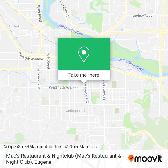 Mac's Restaurant & Nightclub (Mac's Restaurant & Night Club) map