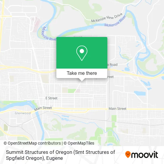 Summit Structures of Oregon (Smt Structures of Spgfield Oregon) map