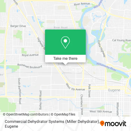 Mapa de Commercial Dehydrator Systems (Miller Dehydrator)