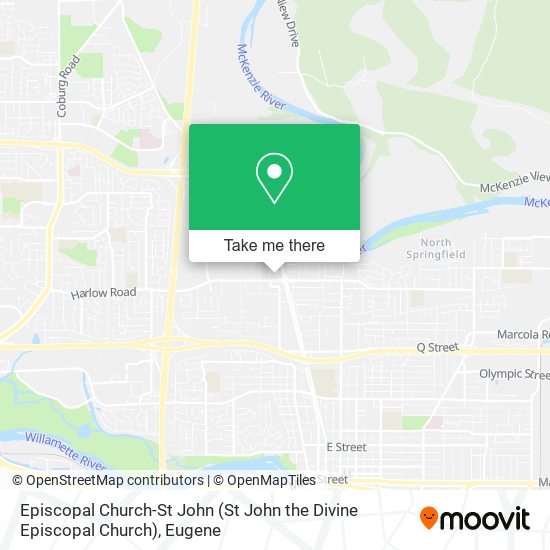 Episcopal Church-St John (St John the Divine Episcopal Church) map