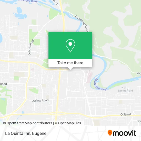 Mapa de La Quinta Inn