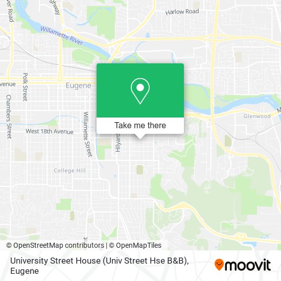 Mapa de University Street House (Univ Street Hse B&B)