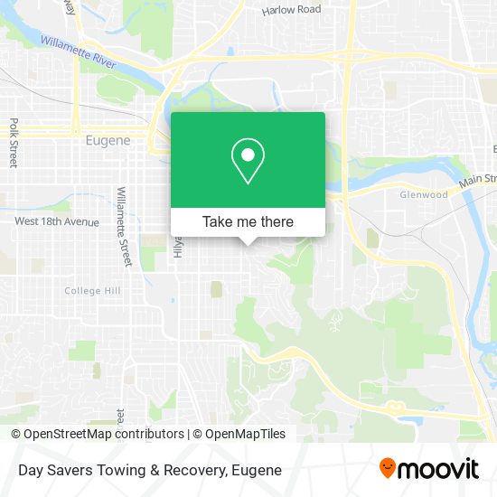 Mapa de Day Savers Towing & Recovery