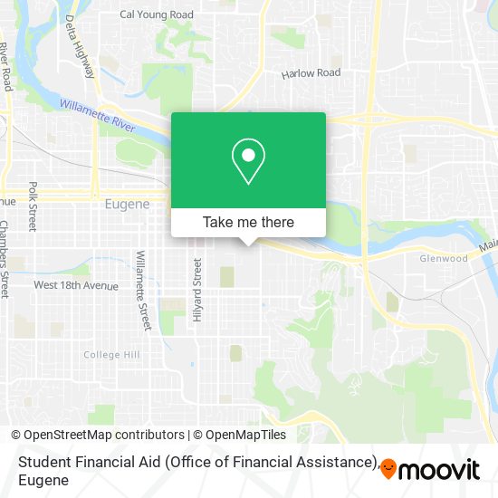 Mapa de Student Financial Aid (Office of Financial Assistance)