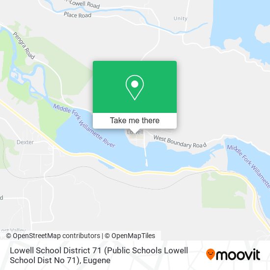 Lowell School District 71 (Public Schools Lowell School Dist No 71) map