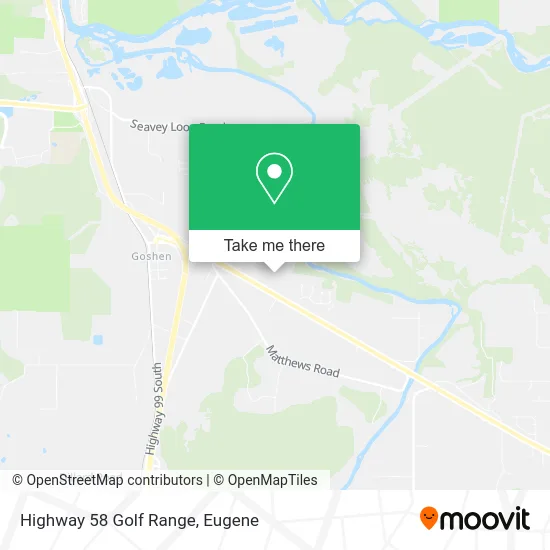 Highway 58 Golf Range map