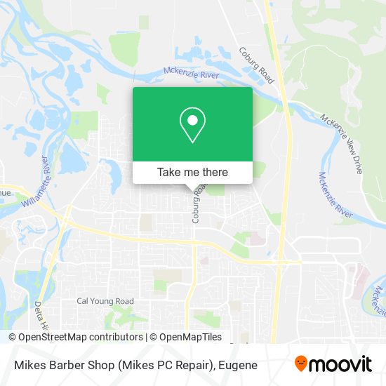 Mapa de Mikes Barber Shop (Mikes PC Repair)