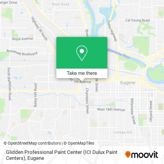 Glidden Professional Paint Center (ICI Dulux Paint Centers) map