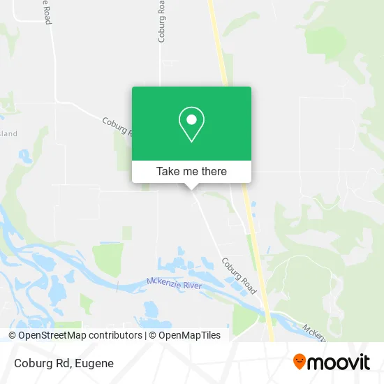 Mapa de Coburg Rd