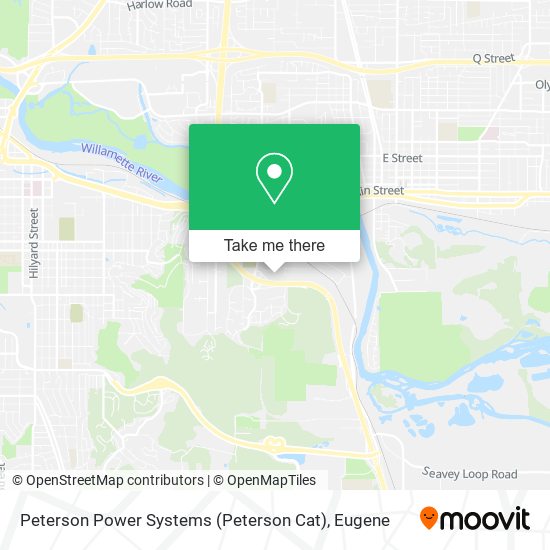 Peterson Power Systems (Peterson Cat) map