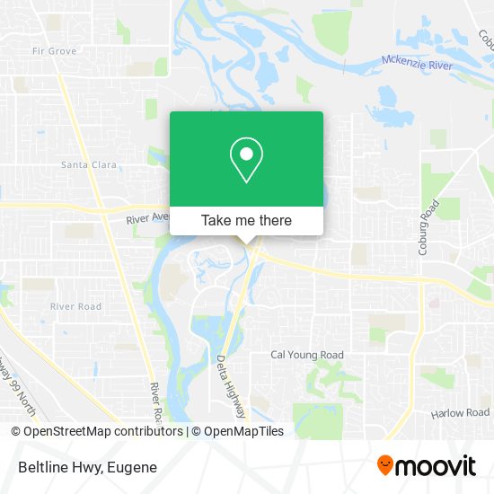 Beltline Hwy map