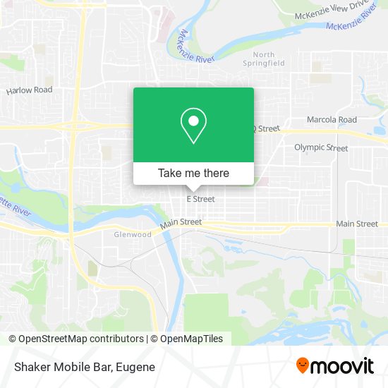 Shaker Mobile Bar map