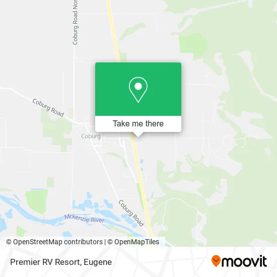 Mapa de Premier RV Resort